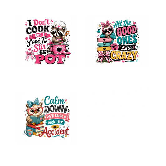 LIFE IS COMPLICATED..ANIMALS SET 1
