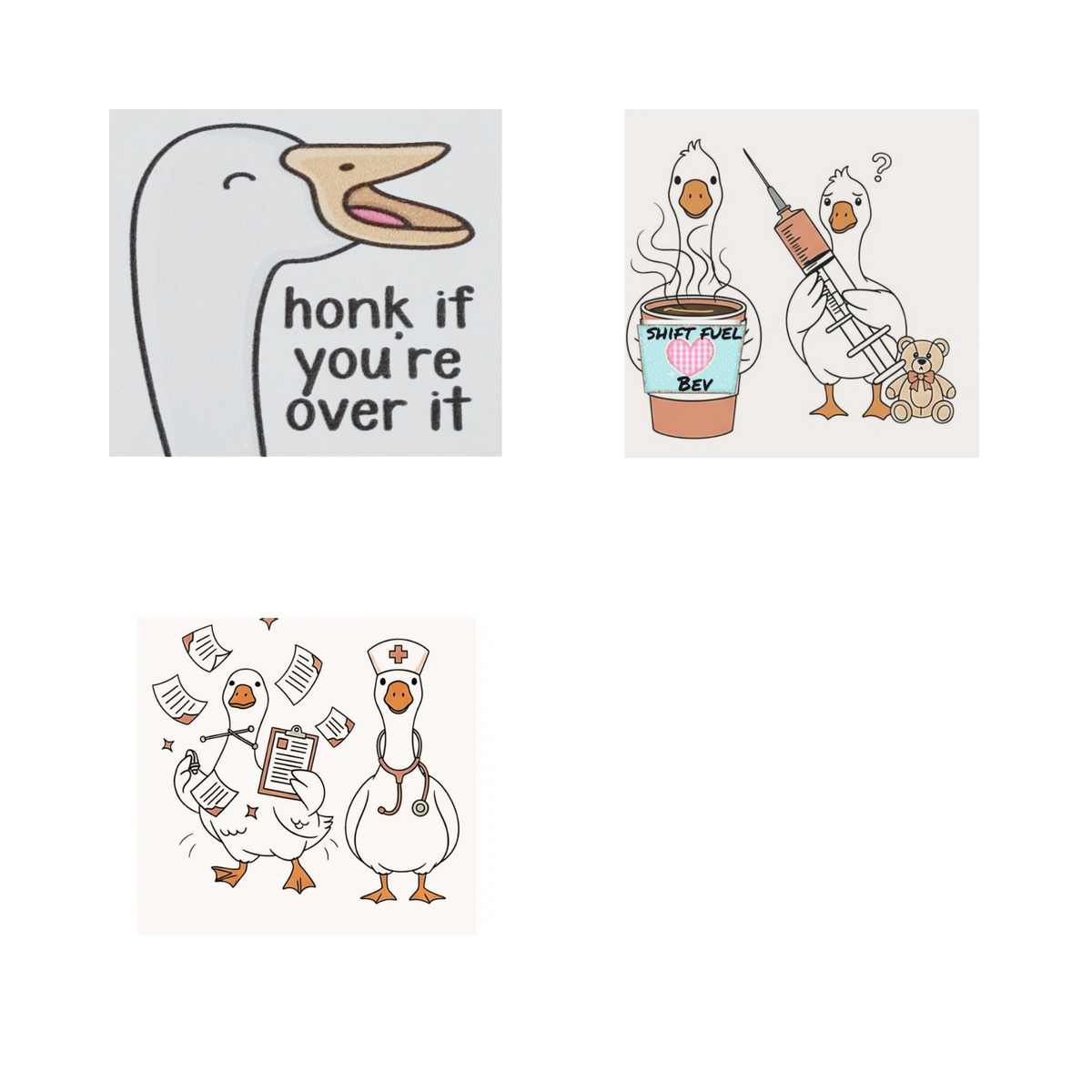 SILLY GOOSE MEDICAL -SET 1