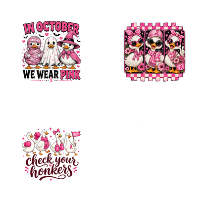 SEASONAL SETS - IN OCTOBER WE WEAR PINK SET 1