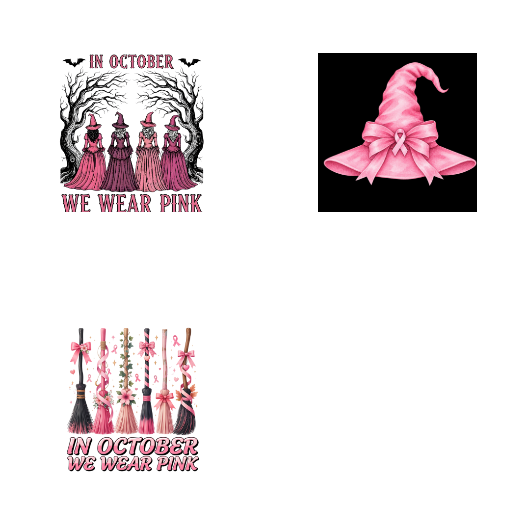 SEASONAL SETS - IN OCTOBER WE WEAR PINK SET 4