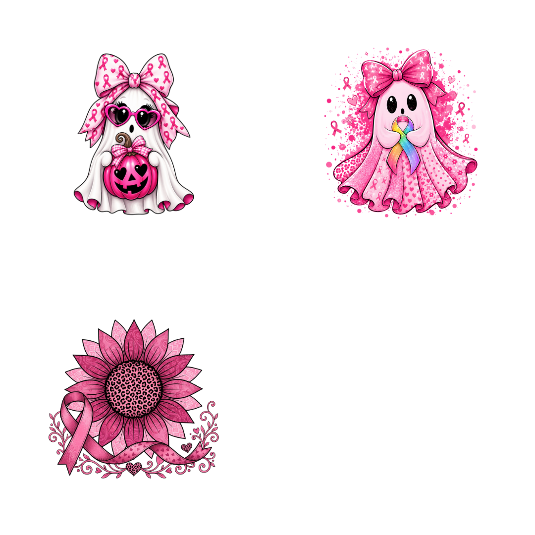 SEASONAL SETS - IN OCTOBER WE WEAR PINK SET 4