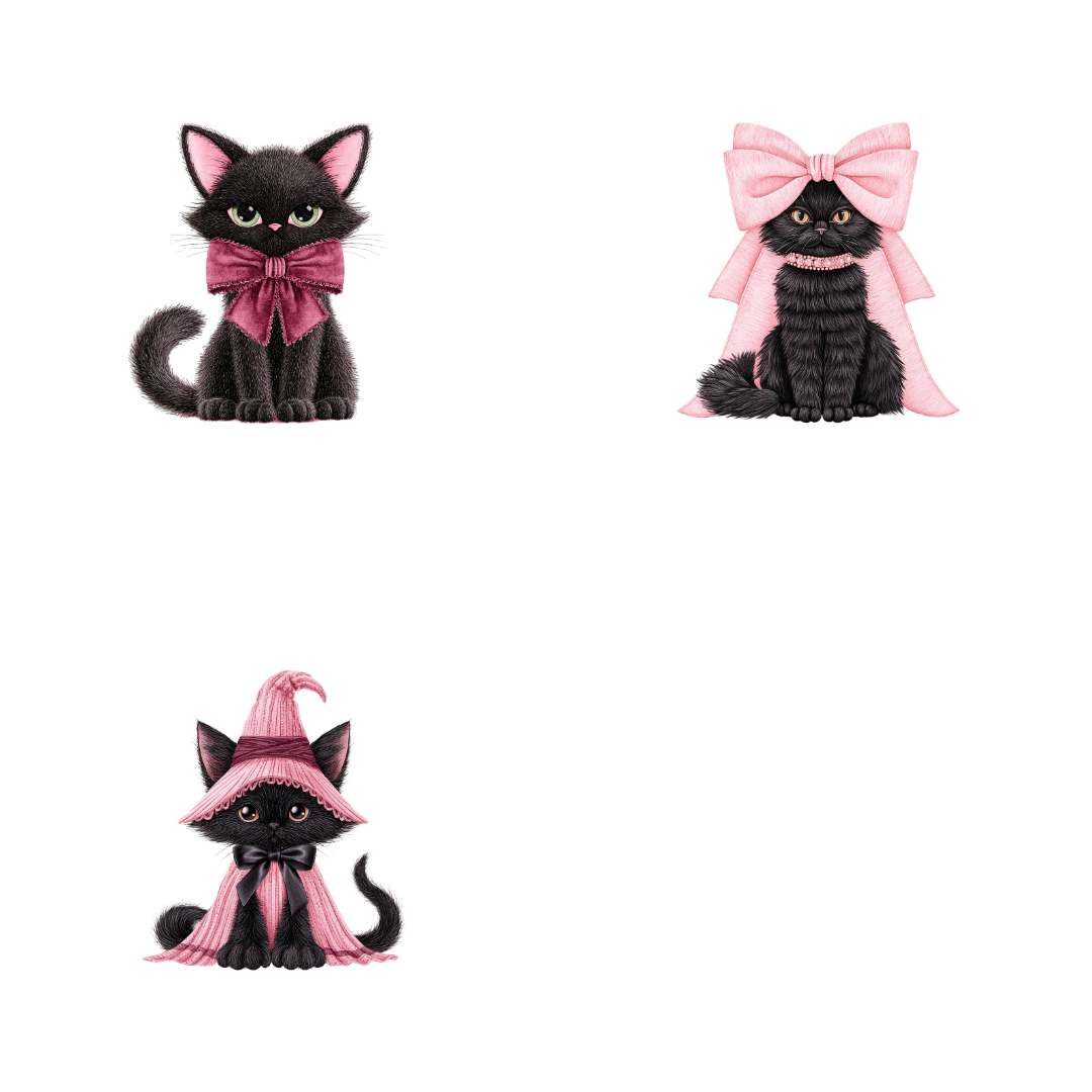 SEASONAL SETS - IN OCTOBER WE WEAR PINK SET 3