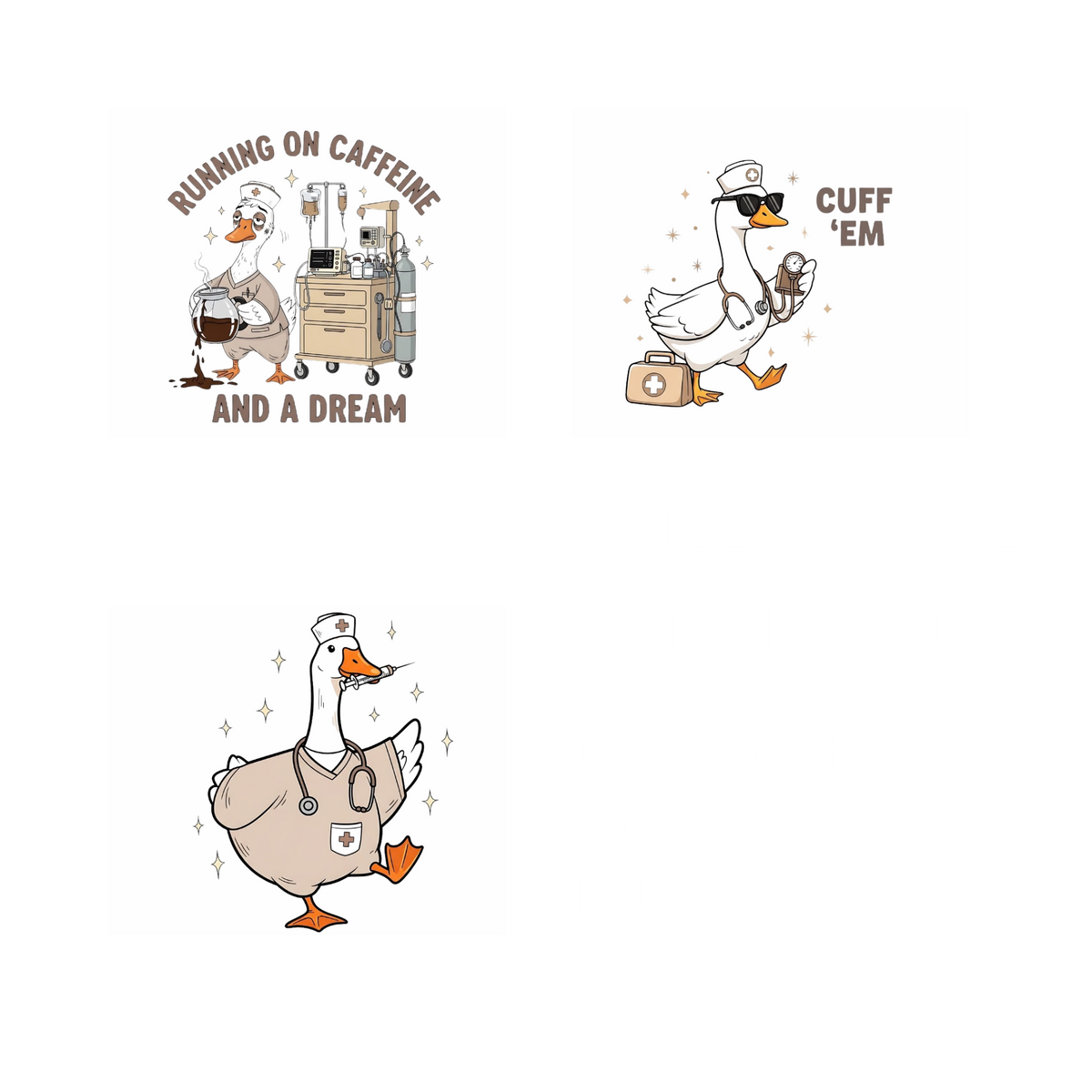 SILLY GOOSE MEDICAL -SET 1