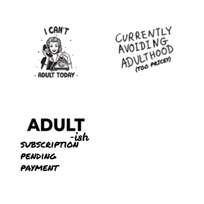 Adulting!? - Set 1