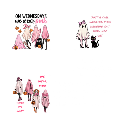 SEASONAL SETS - IN OCTOBER WE WEAR PINK SET 4