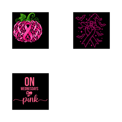 SEASONAL SETS - IN OCTOBER WE WEAR PINK SET 4