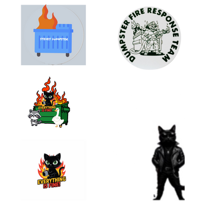 Steve's Dumpster Fire - Dumpster Fires Collection 1