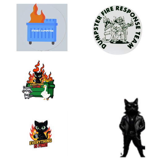 Steve's Dumpster Fire - Dumpster Fires Collection 1