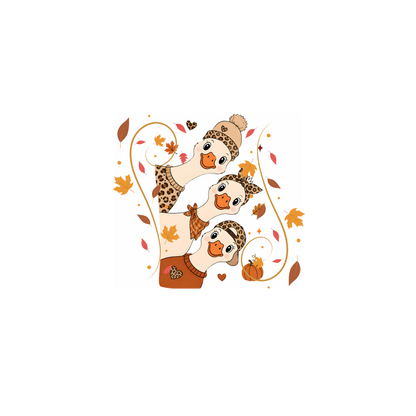 SEASONAL SINGLES - FALL (the KIDS) SET 1