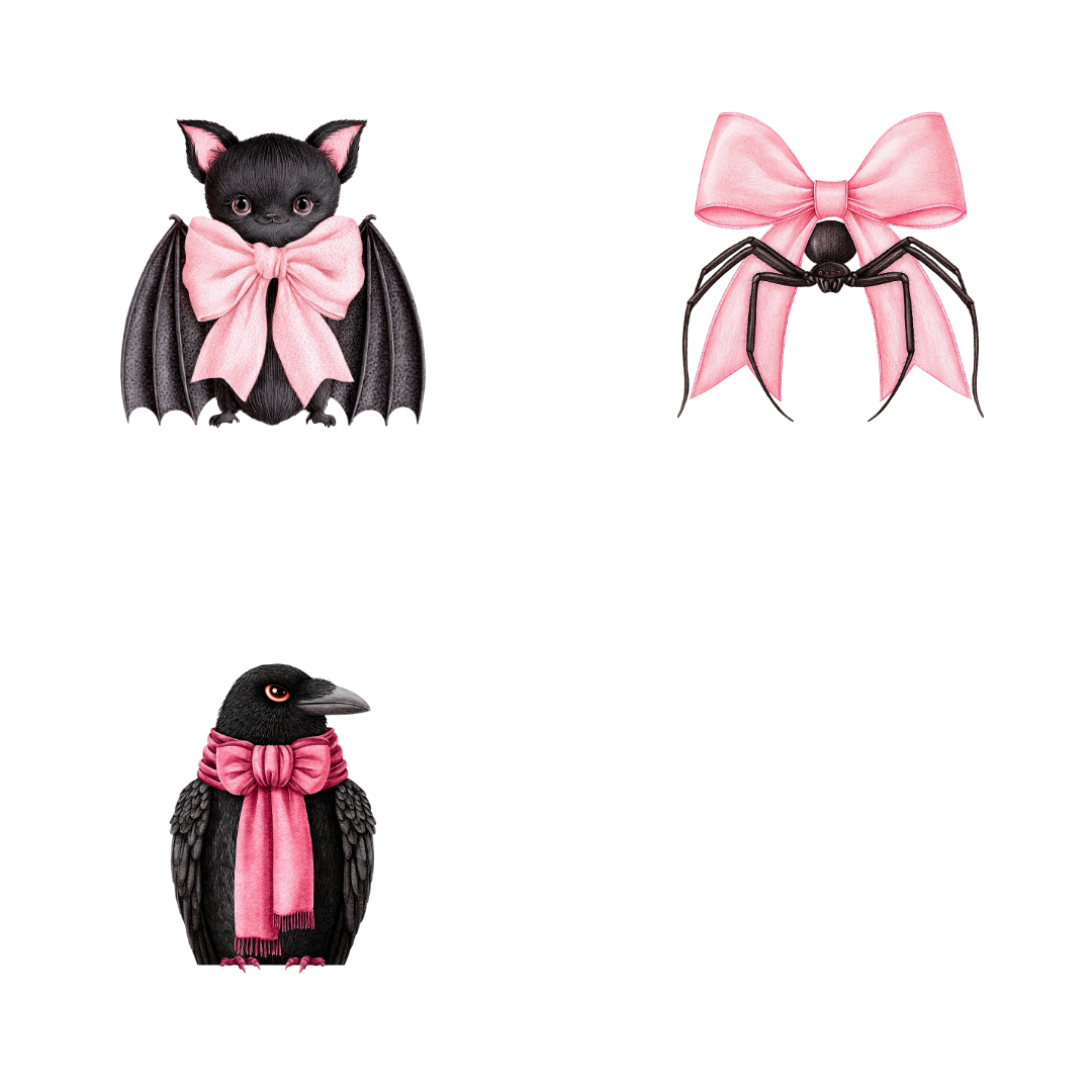 SEASONAL SETS - IN OCTOBER WE WEAR PINK SET 3