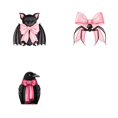SEASONAL SETS - IN OCTOBER WE WEAR PINK SET 3