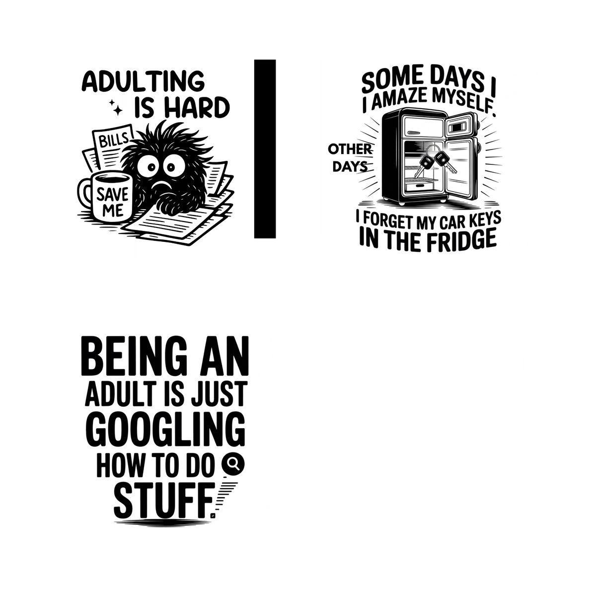 Adulting!? - Set 1