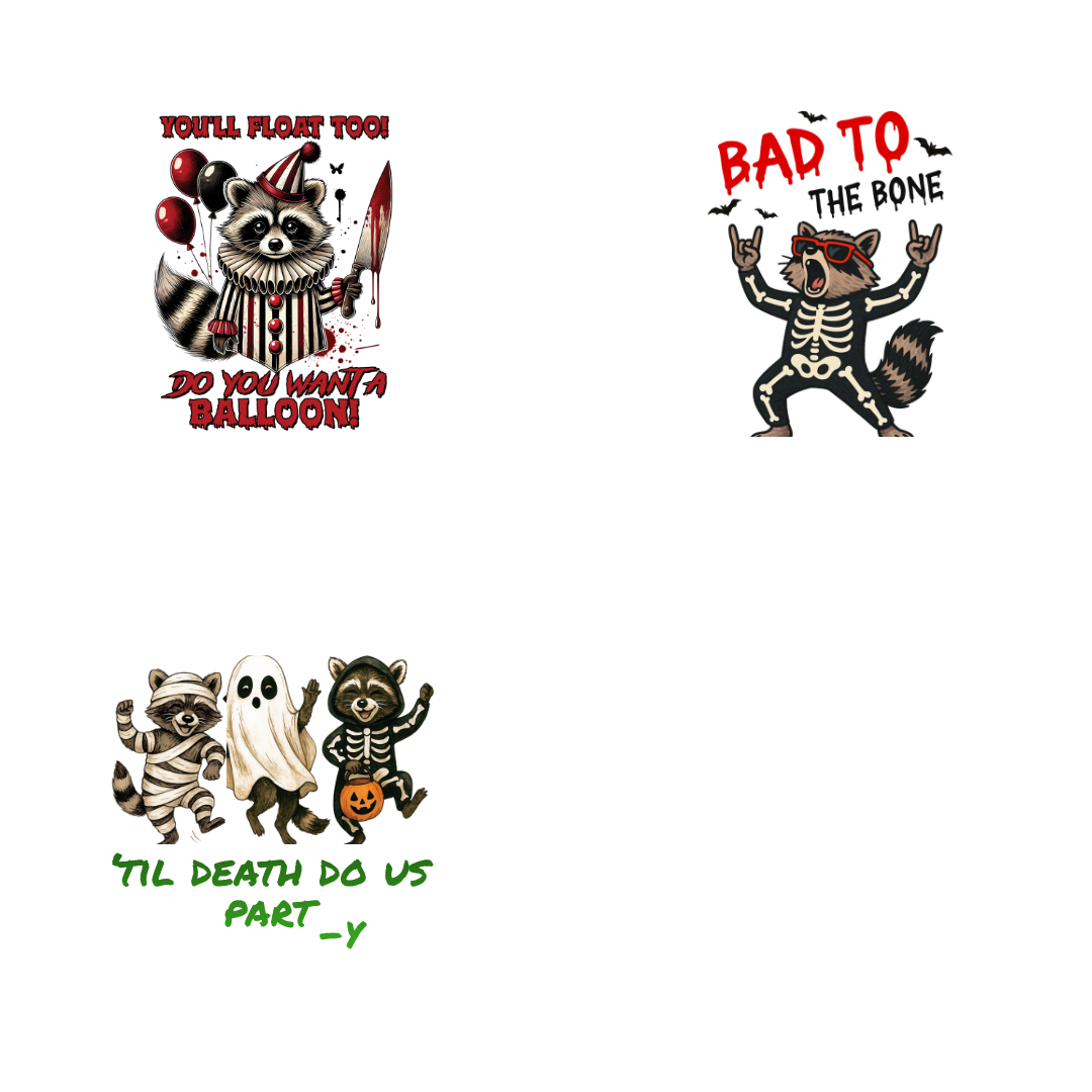 SEASONAL SETS - HALLOWEEN SET 1