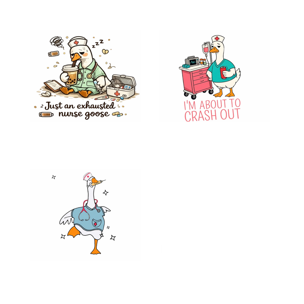SILLY GOOSE MEDICAL -SET 1