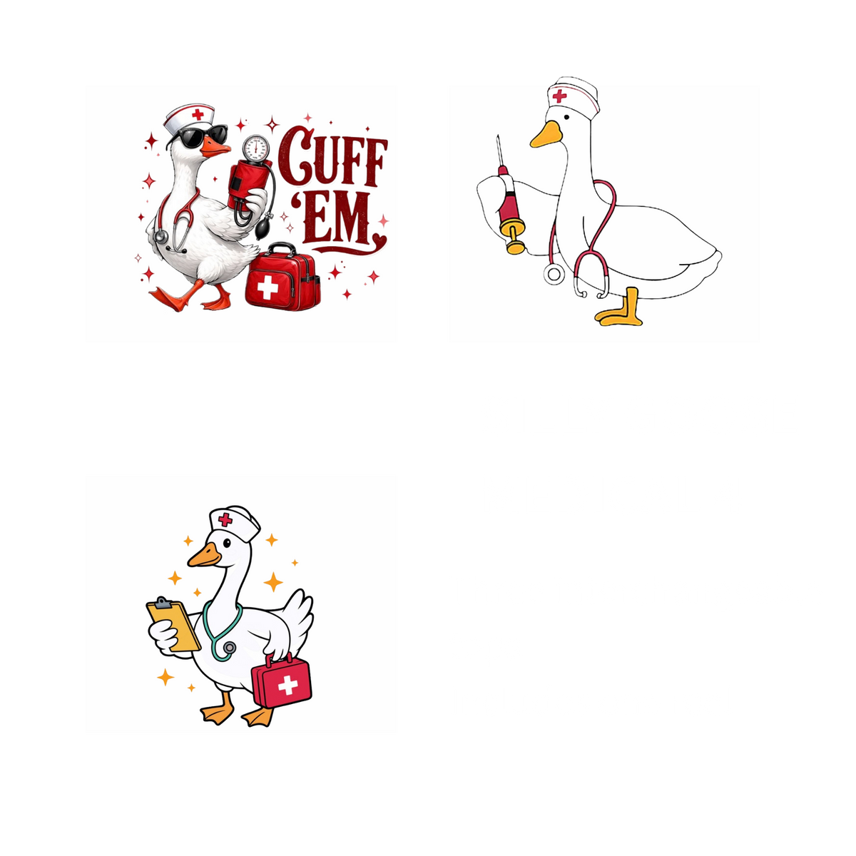 SILLY GOOSE MEDICAL -SET 1