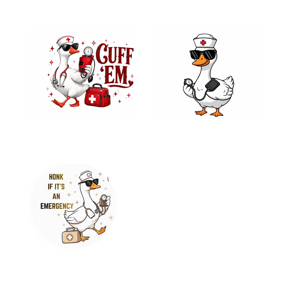SILLY GOOSE MEDICAL -SET 1
