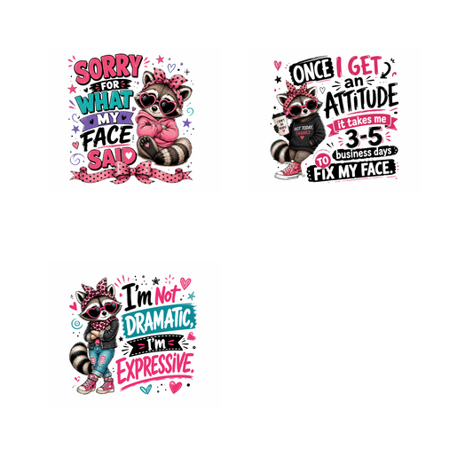LIFE IS COMPLICATED..ANIMALS SET 1