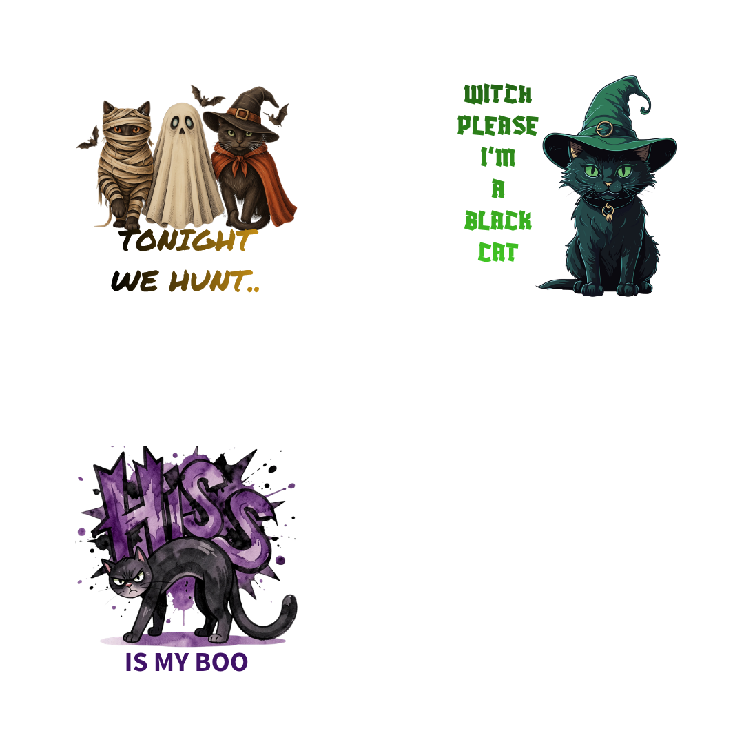 SEASONAL SETS - HALLOWEEN SET 1