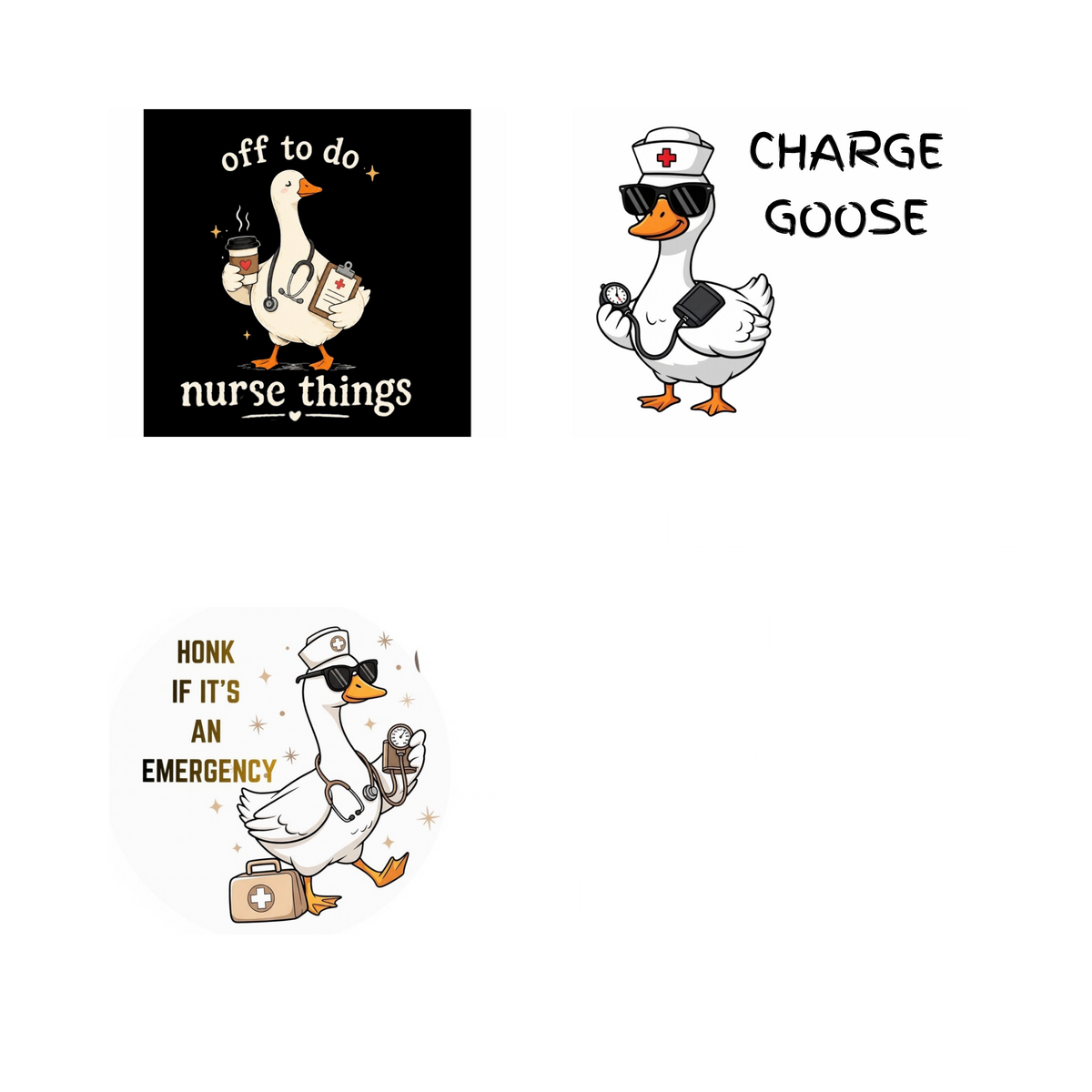 SILLY GOOSE MEDICAL -SET 1