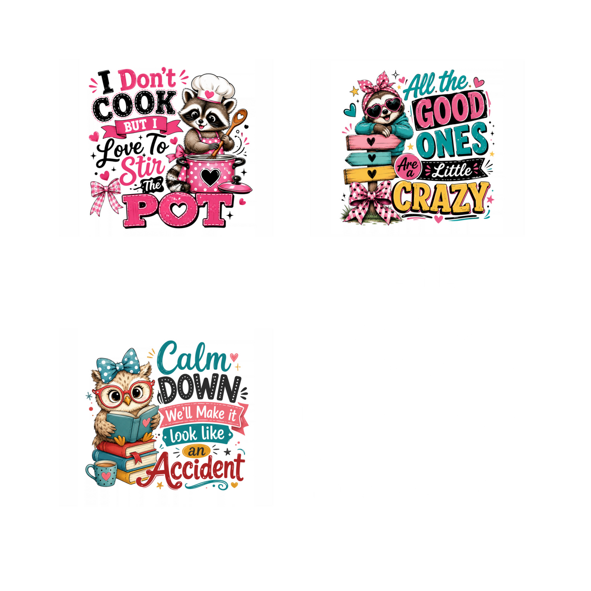 LIFE IS COMPLICATED..ANIMALS SET 1