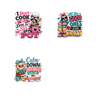LIFE IS COMPLICATED..ANIMALS SET 1