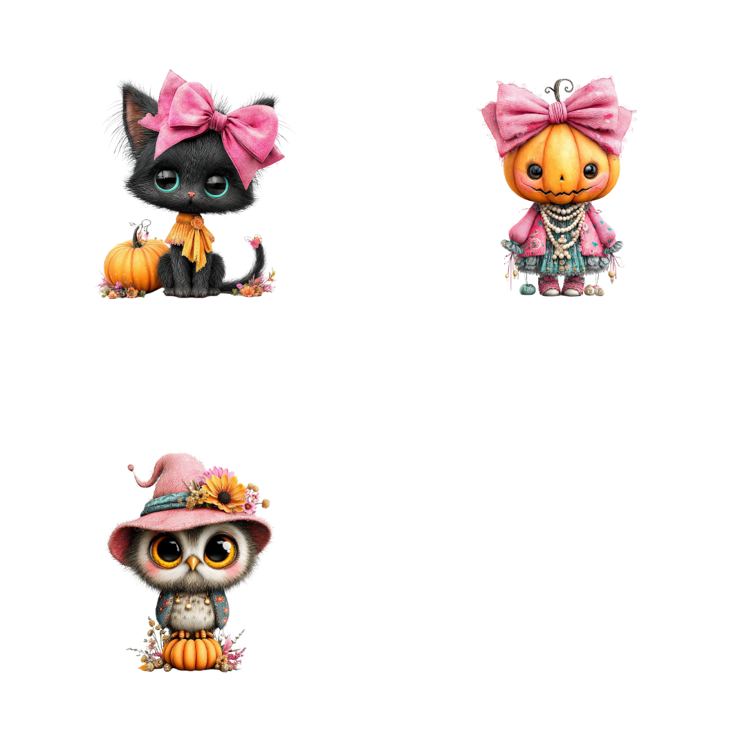 SEASONAL SETS - IN OCTOBER WE WEAR PINK SET 2