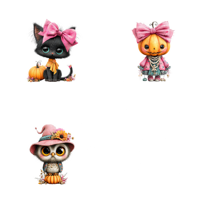 SEASONAL SETS - IN OCTOBER WE WEAR PINK SET 2