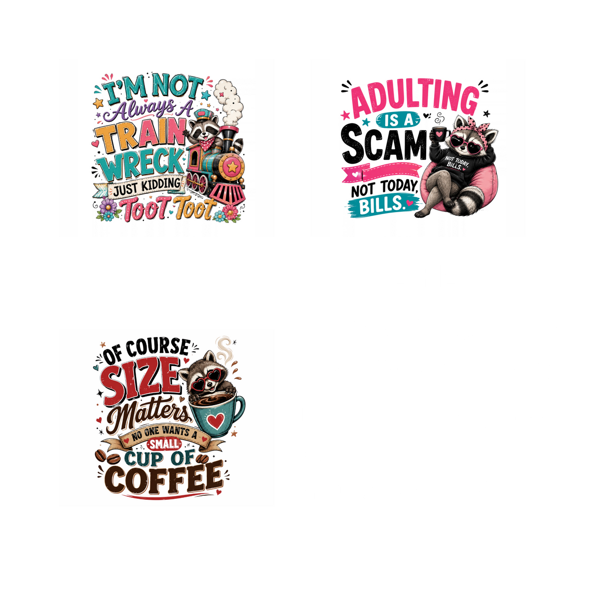 LIFE IS COMPLICATED..ANIMALS SET 1