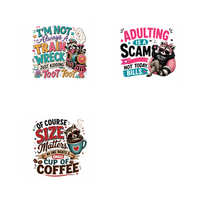 LIFE IS COMPLICATED..ANIMALS SET 1