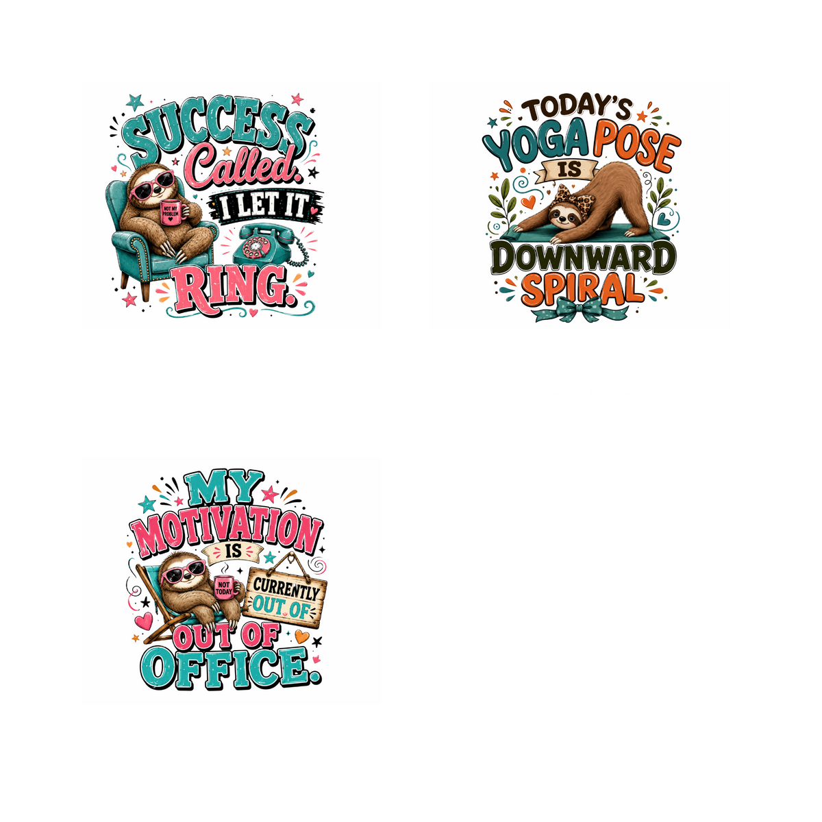 LIFE IS COMPLICATED..ANIMALS SET 1