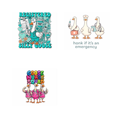 SILLY GOOSE MEDICAL -SET 1